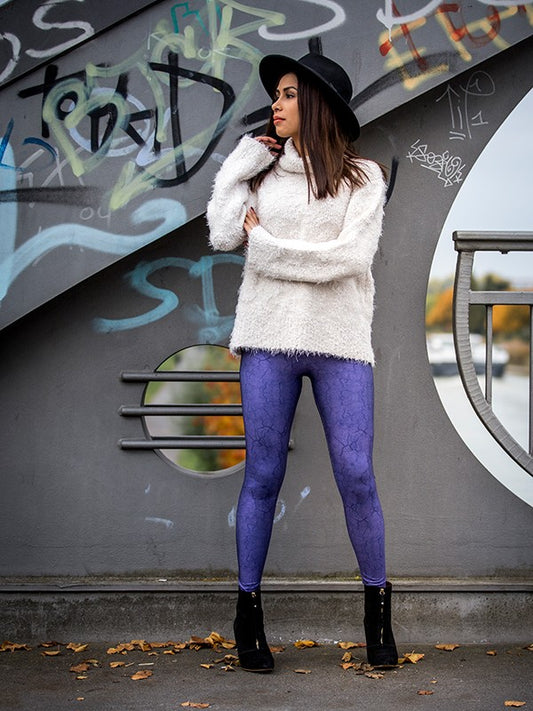 TILTED FRIDAY Purple Fairy Leggings