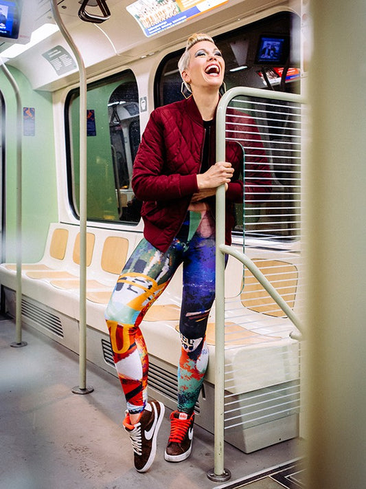 TILTED FRIDAY Expressionista Leggings
