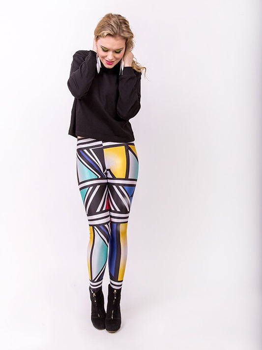 TILTED FRIDAY Ndebele Leggings