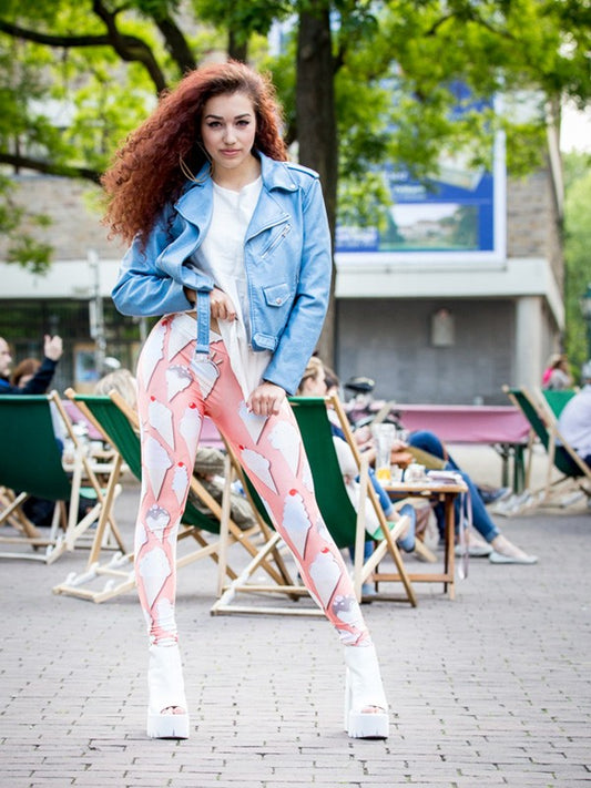 TILTED FRIDAY Ice Cream Leggings