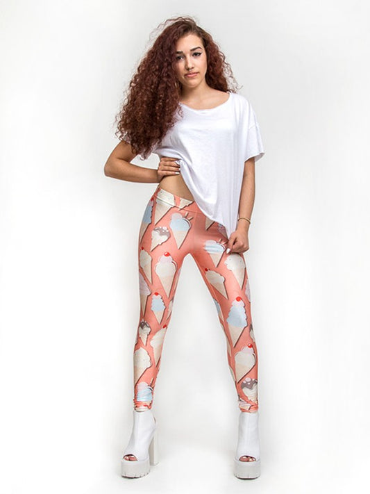 TILTED FRIDAY Ice Cream Leggings