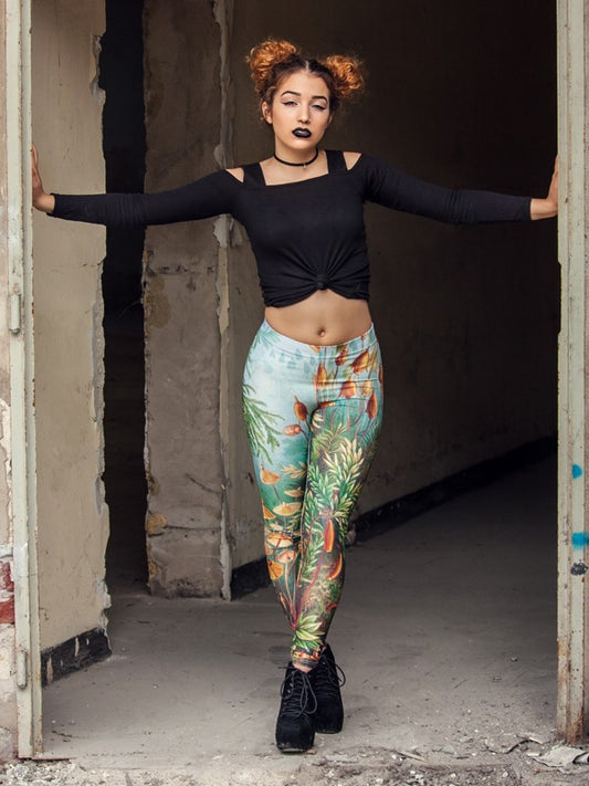 TILTED FRIDAY Haeckels Muscinae MF Leggings