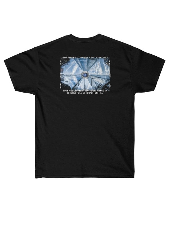 TILTED FRIDAY Keep Your Eyes Open T-Shirt