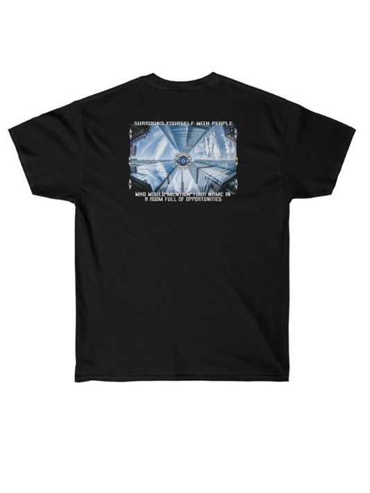TILTED FRIDAY Keep Your Eyes Open T-Shirt