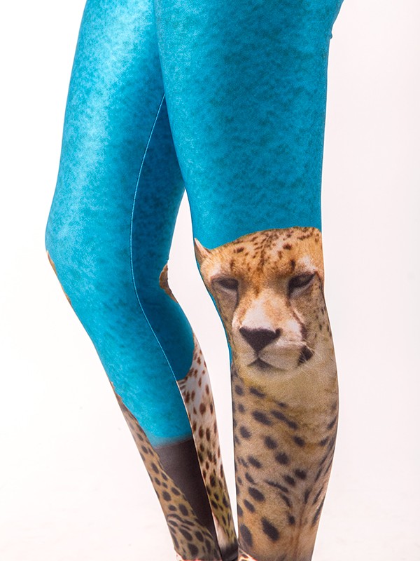 TILTED FRIDAY My Pet Cheetahs Leggings